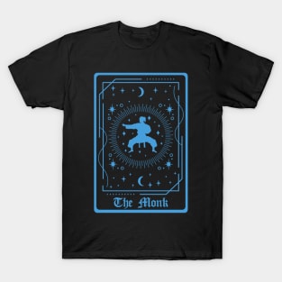 D&D Monk Class Tarot Card T-Shirt